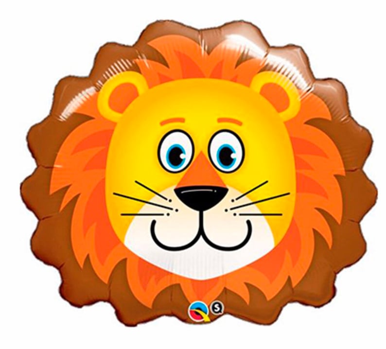 Wild One Birthday First Birthday Baby Shower Balloon Zoo Animals Lion Balloon Jungle Party Safari Baby Shower