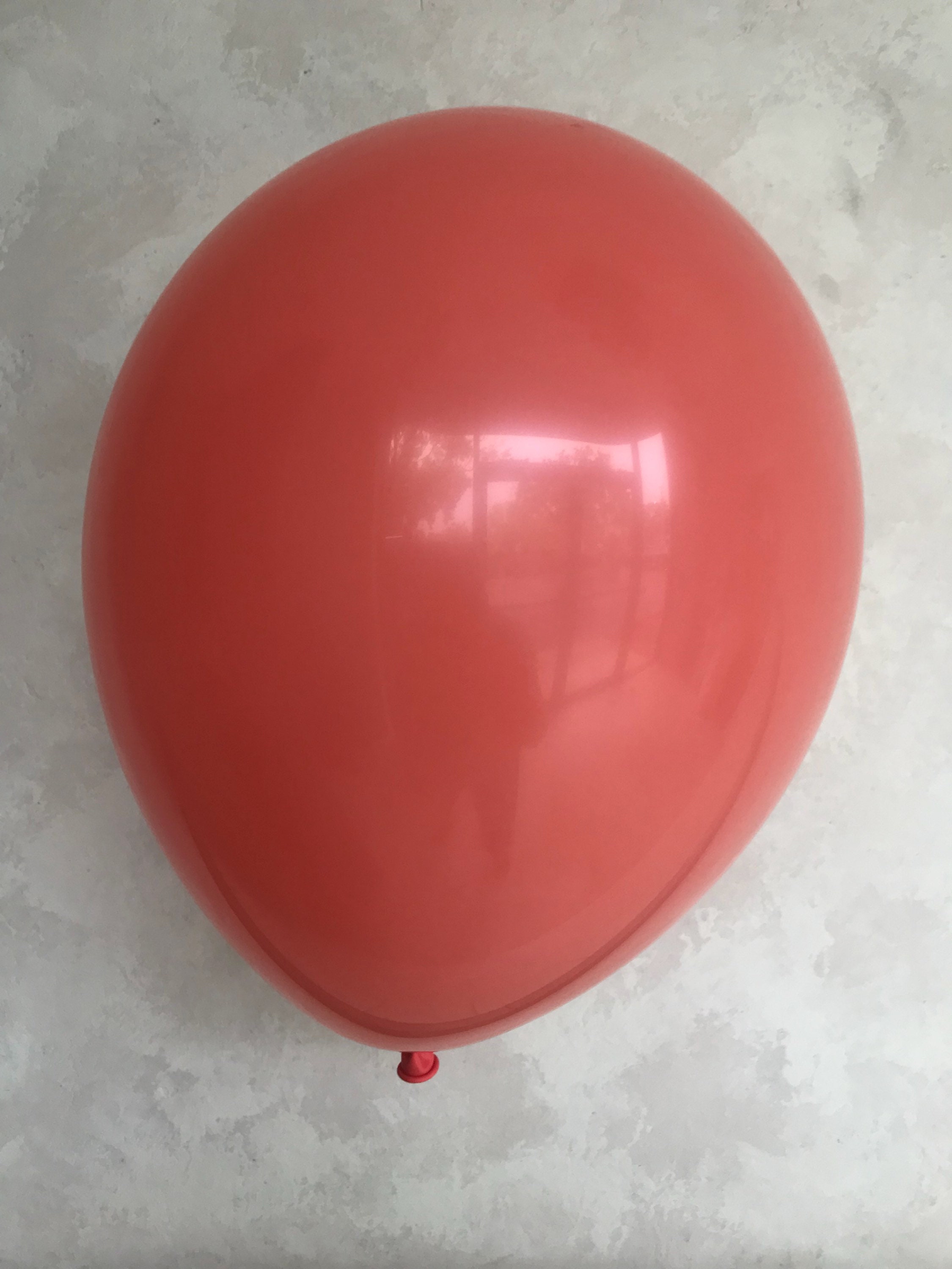 Generic 5 ballons coeur rouge métallique pour anniversaire fête de
