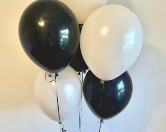 Black and Cream Balloons Black Bow Balloons Bridal Shower Baby Shower Bow Garland Birthday Black Bow Decorations Anniversary Arch
