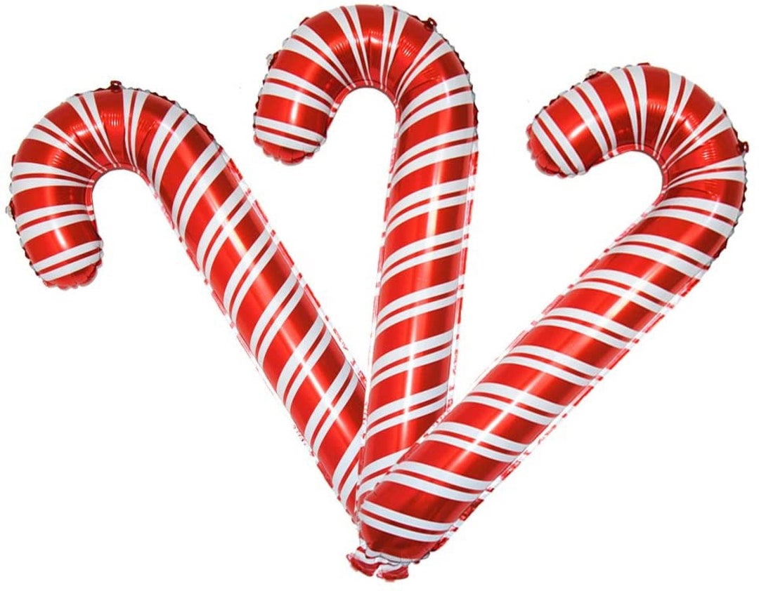Candy Cane Balloons 37 Inch Candy Cane Balloon Christmas Balloons Kid