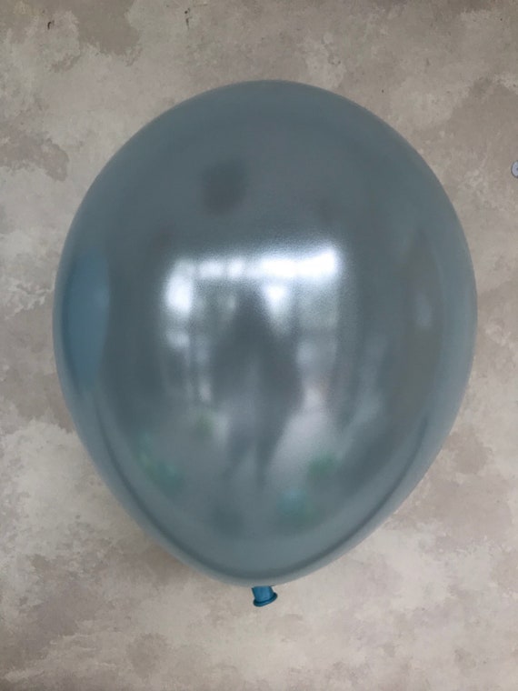 Light Blue Balloons 11 Inch Pearl Latex Balloon 11" Helium Or Air Fill 