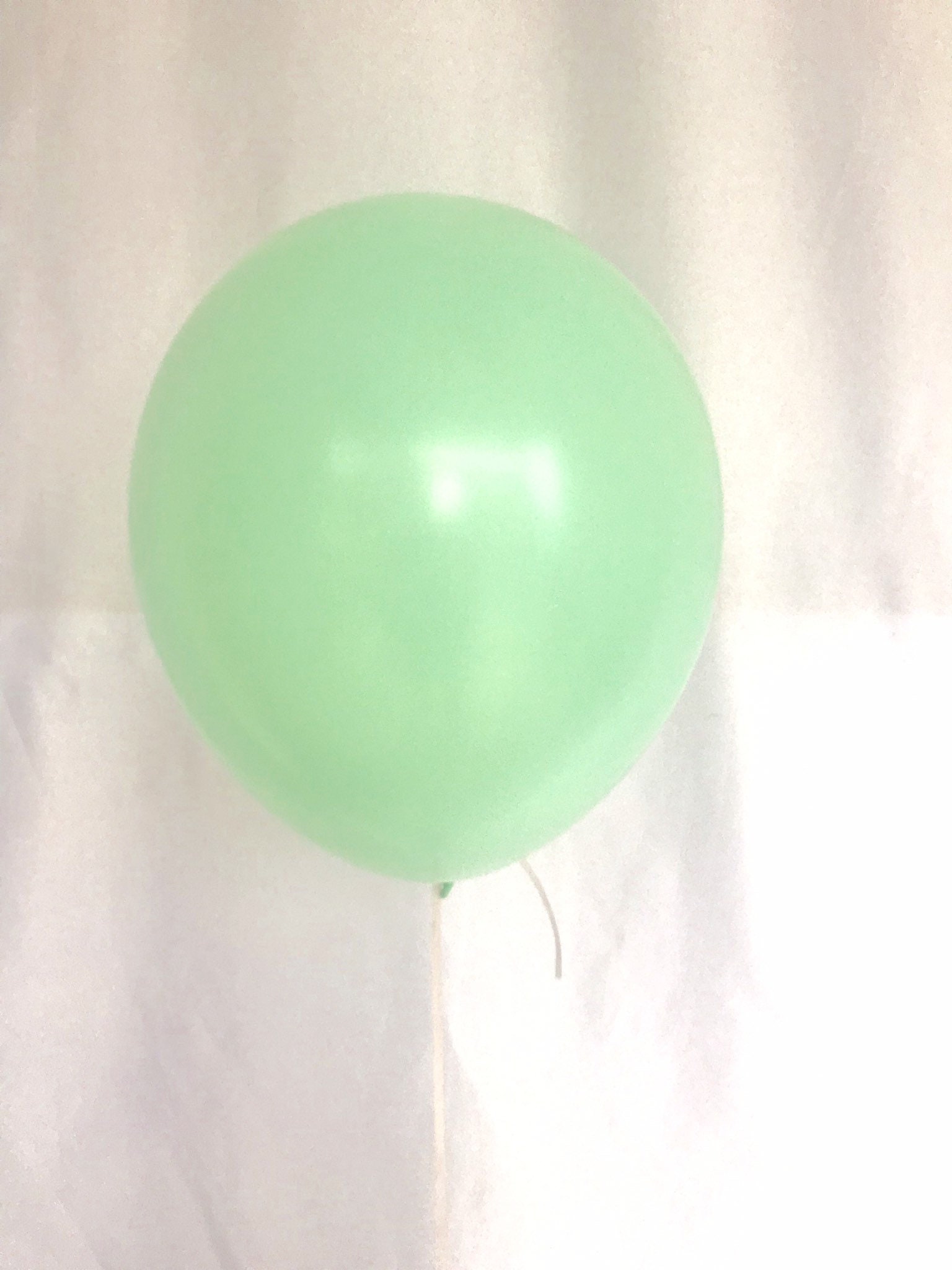Pastel Green Balloons 11 Inch Matte Latex Balloons Baby Etsy