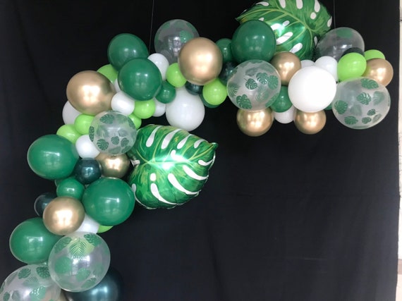 Wild One Balloon Garland - Jungle Baby Shower - Safari Party - First Birthday - Tropical Balloon Garland Il_570xn