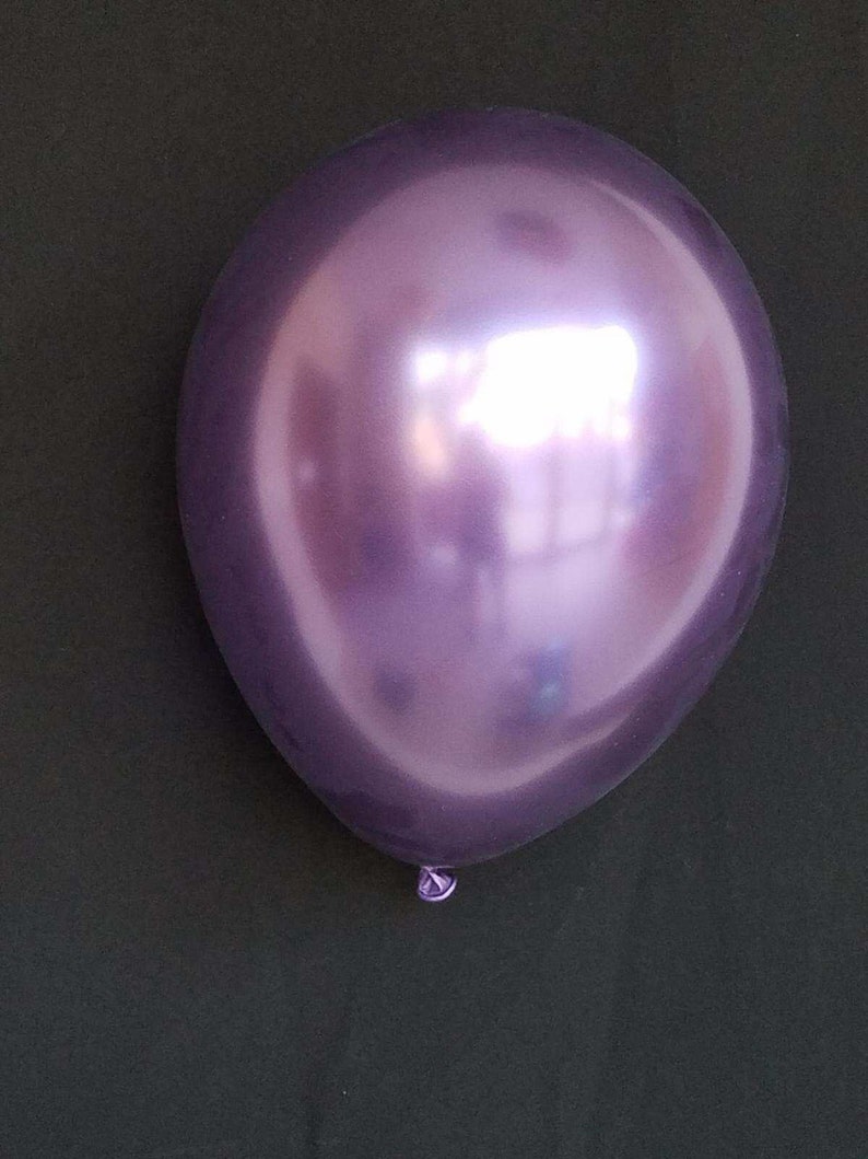 Chrome Balloons Blue Chrome 11 inch Balloons Mauve Chrome Gold Chrome Purple Chrome Green Chrome Silver Chrome