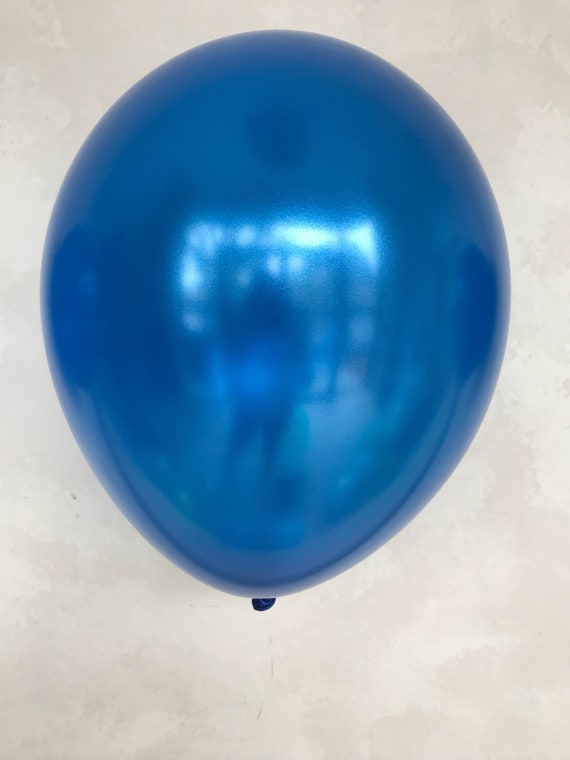 Pearl Blue Balloon, 11 inch Latex Balloons, Mermaid Party, Under the Sea, Birthday Balloon, Sapphire Blue Pearl Balloon - Baby Shower Il_570xn