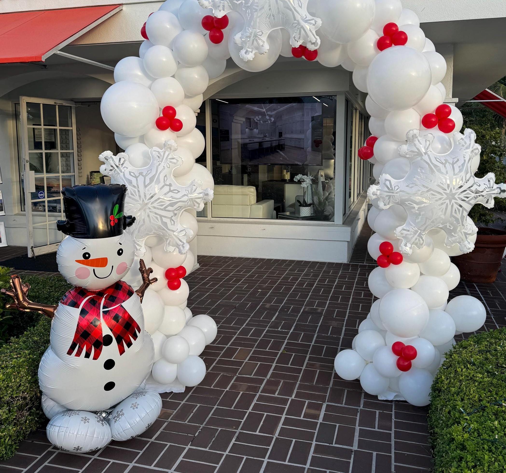 Giant Snowman Balloon Onderland 55 Inch Airloonz Balloon Winter