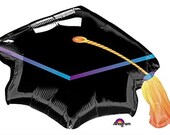 Graduation Cap Balloons - 31 inch Balloon - Graduation Balloon - Graduation Party - Cap & Gown - Graduation Ceremony - 2021 Grad Il_170x135