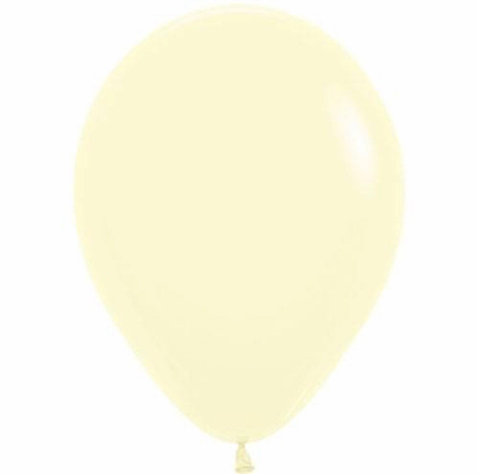 Pastel Yellow Balloons Matte Latex Balloon Baby Shower Etsy