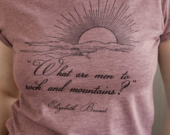 Camiseta Orgullo y prejuicio, camisa Jane Austen, regalo Jane Austen, regalo literario, regalo librero, camisa Pemberley, regalo amante de los libros
