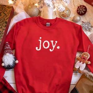 Christmas Joy shirt, Merry Christmas Sweatshirt, Christmas shirt for Women, Christmas Crewneck Sweatshirt, Holiday Sweater, Christmas gift