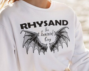 Camisa ACOTAR, Camisa Rhysand, Camisa Spring Court, Ilirios de la Corte Nocturna, Una Corte de Espinas y Rosas, Sudadera Bat Boys, Tamlin