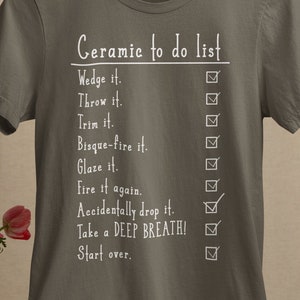 Funny Pottery Shirt, Pottery Shirt, Pottery Gift, Pottery Artist Shirt, Ceramics Shirt, Kiln shirt, Pottery Lover Gift, ceramics Lover Gift