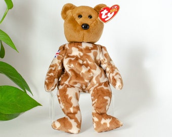 Ty Beanie Baby Hero Bear - UK