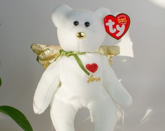 Ty Beanie Baby Gift Bear - Love