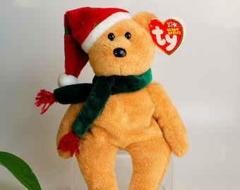 Ty Beanie Baby 2003 Holiday Teddy Bear