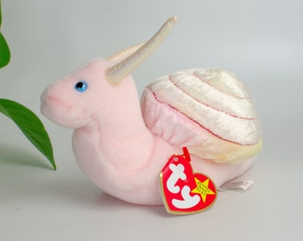 Ty Beanie Baby Swirly the snail