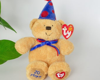 Ty Beanie Baby Laughter Bear