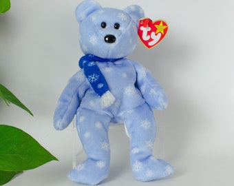 Ty Beanie Baby 1999 Holiday Teddy Bear