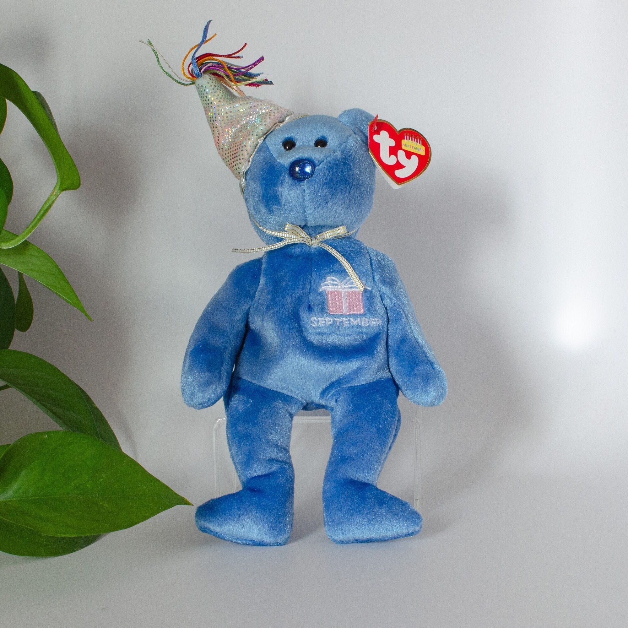 Ty Beanie Baby September Bear Etsy UK