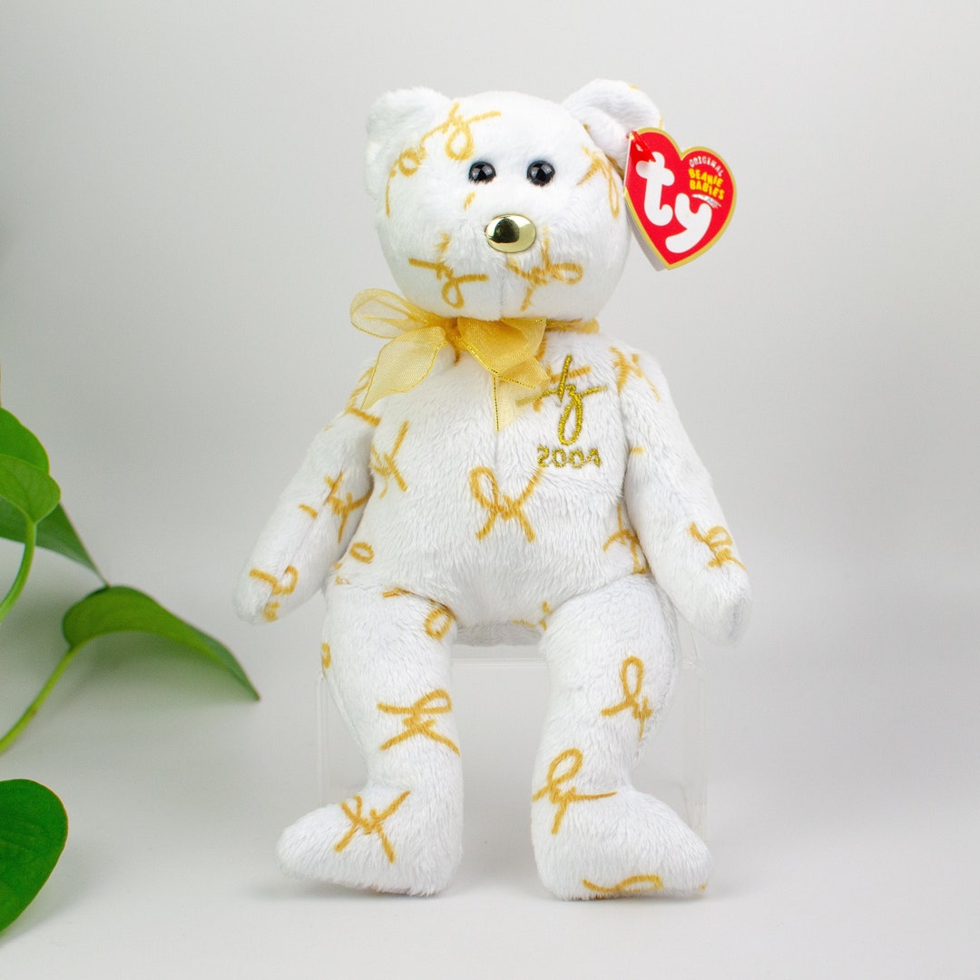 2004 signature bear beanie baby deals