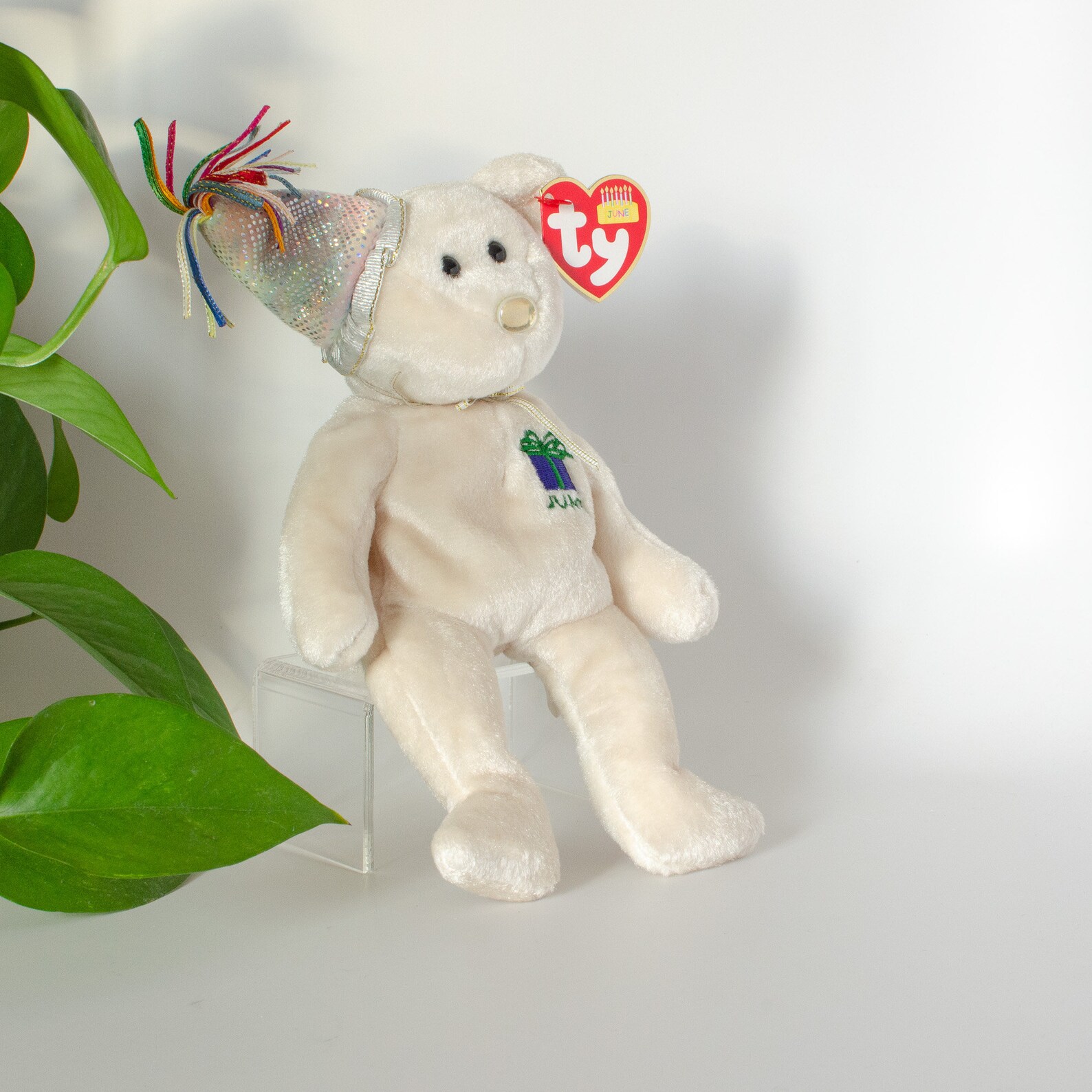 Ty Beanie Baby June Bear Etsy