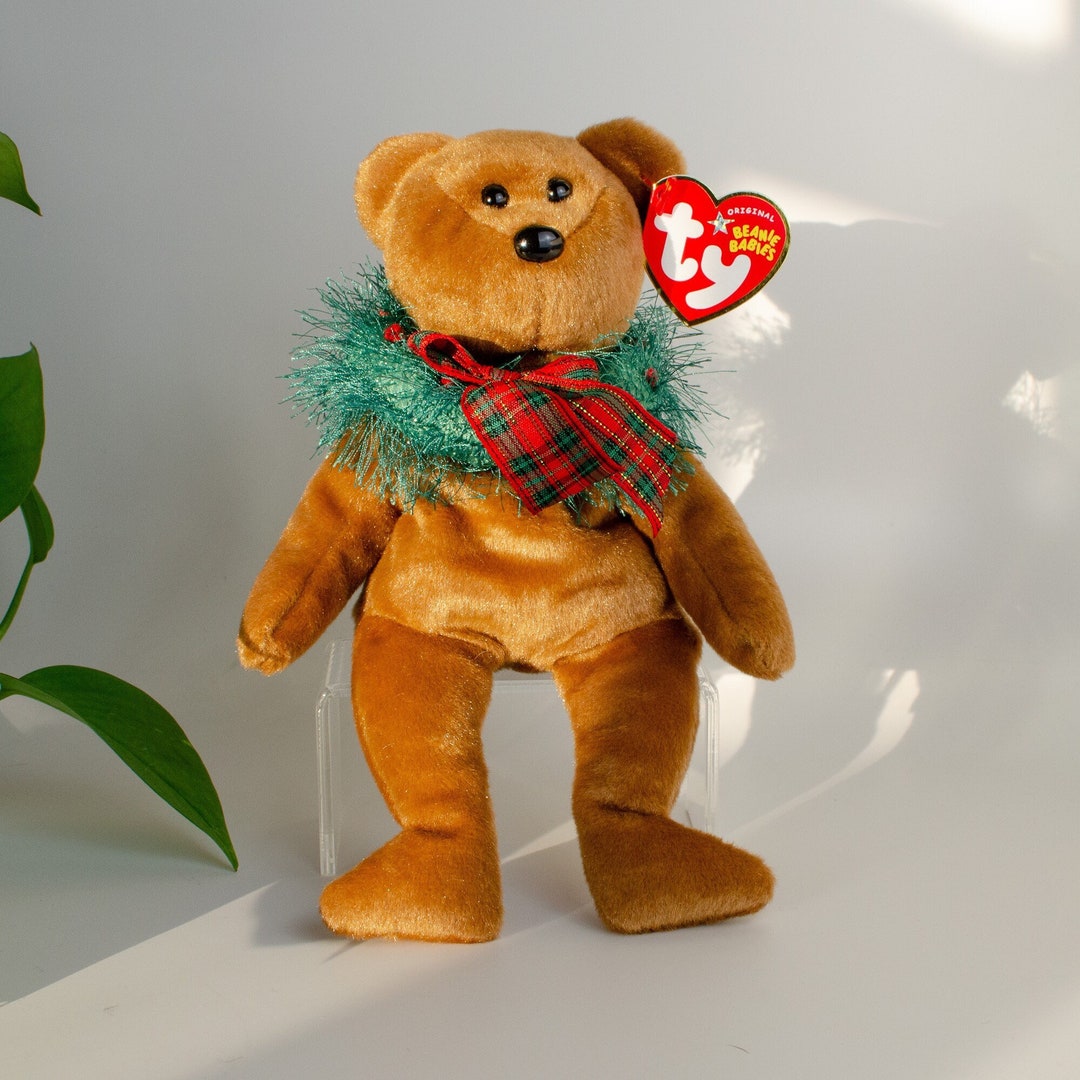 Ty Beanie Baby Hollydays Bear Etsy