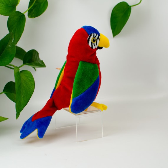 Ty Beanie Baby Jabber the Parrot - Etsy
