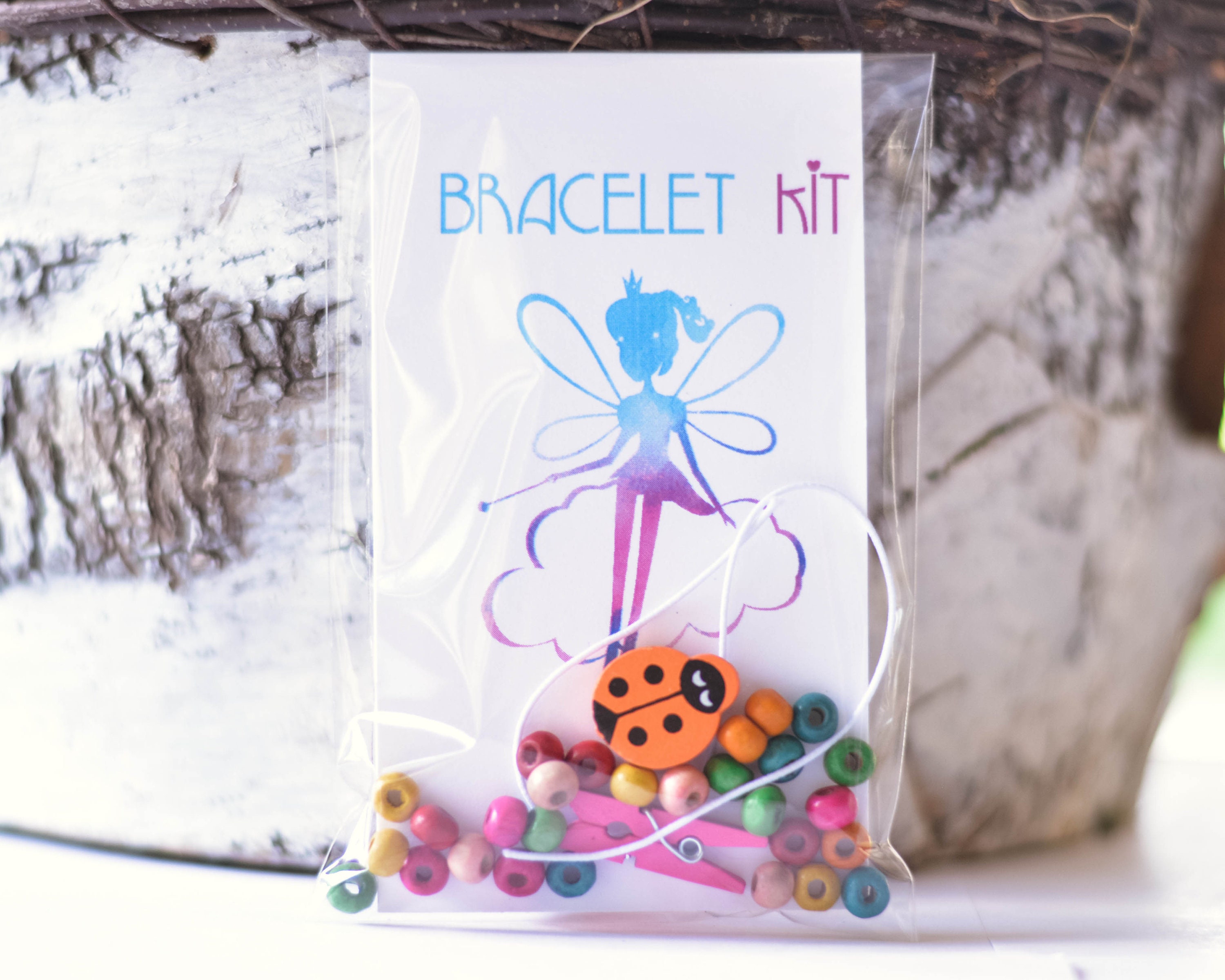 Party Favor Bracelet Craft Kit Stocking Stuffer Christmas Etsy