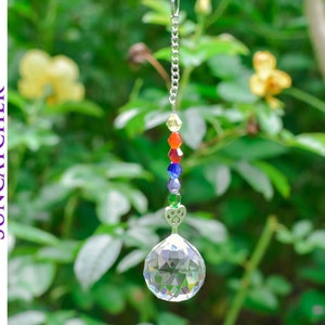 Rainbow Bridge Crystal Suncatcher, Pet Loss Gift, Pet Memorial Gift, Pet Sympathy Gift, Pet Loss Keepsake, Pet Remembrance