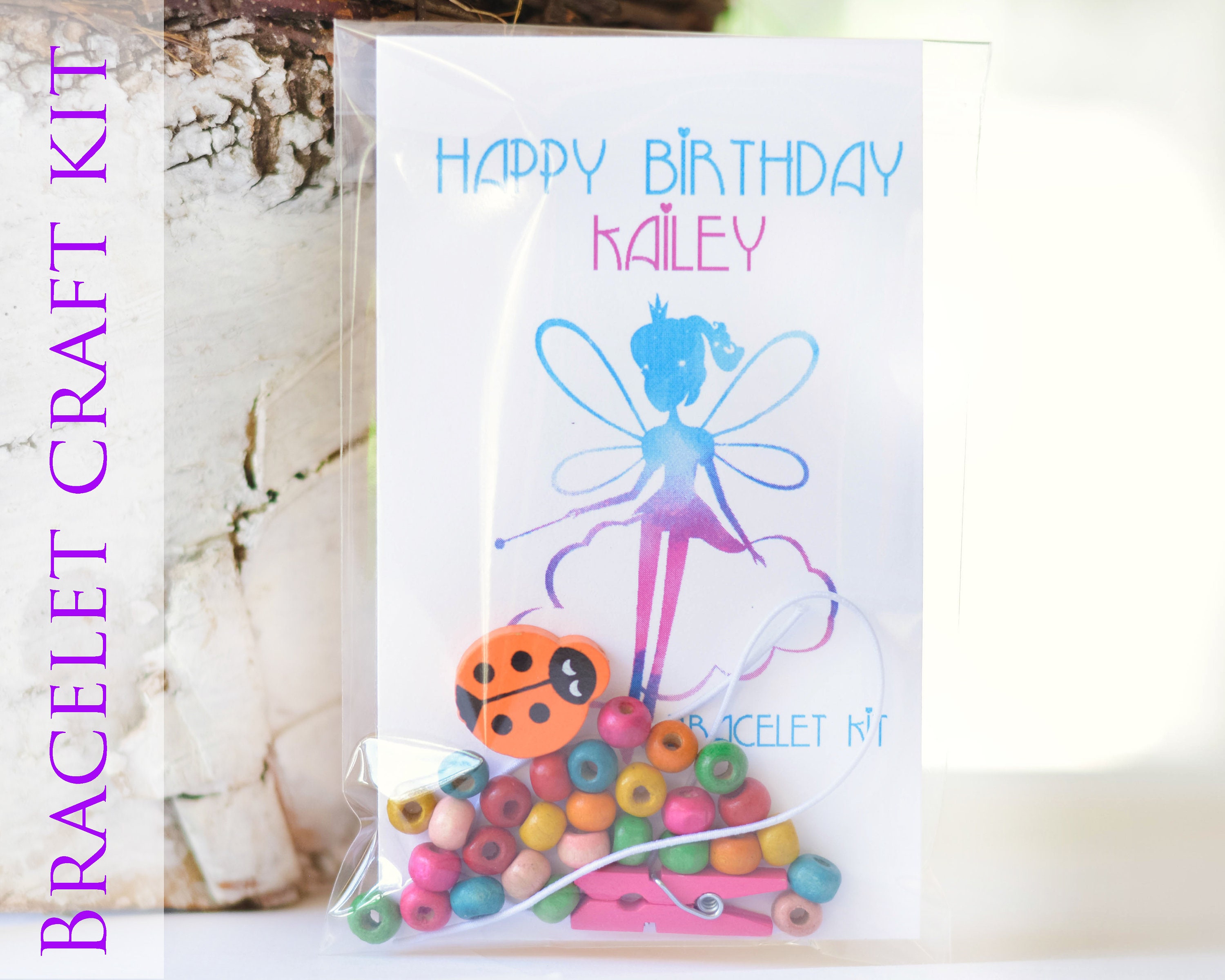 Party Favor Bracelet Craft Kit Stocking Stuffer Christmas Etsy