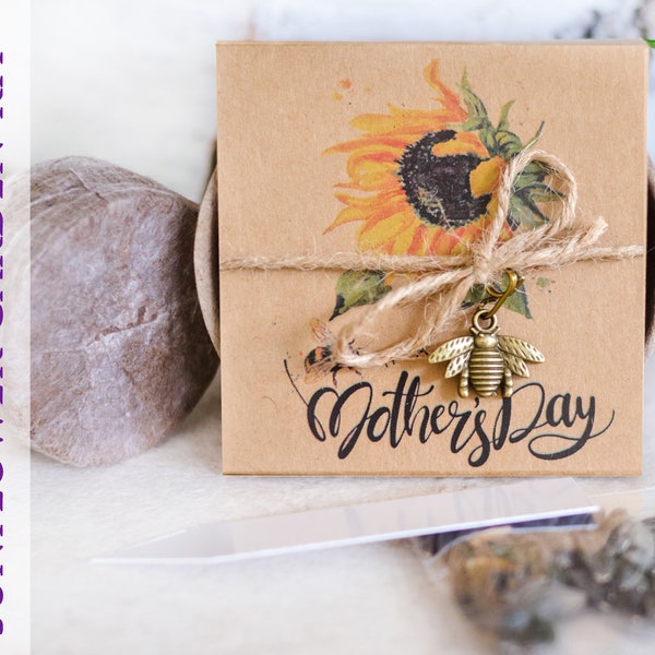 Mother's day Sunflower garden seed kit Mother's day gift sunflowers pollinator friendly, eco friendly  - SALE