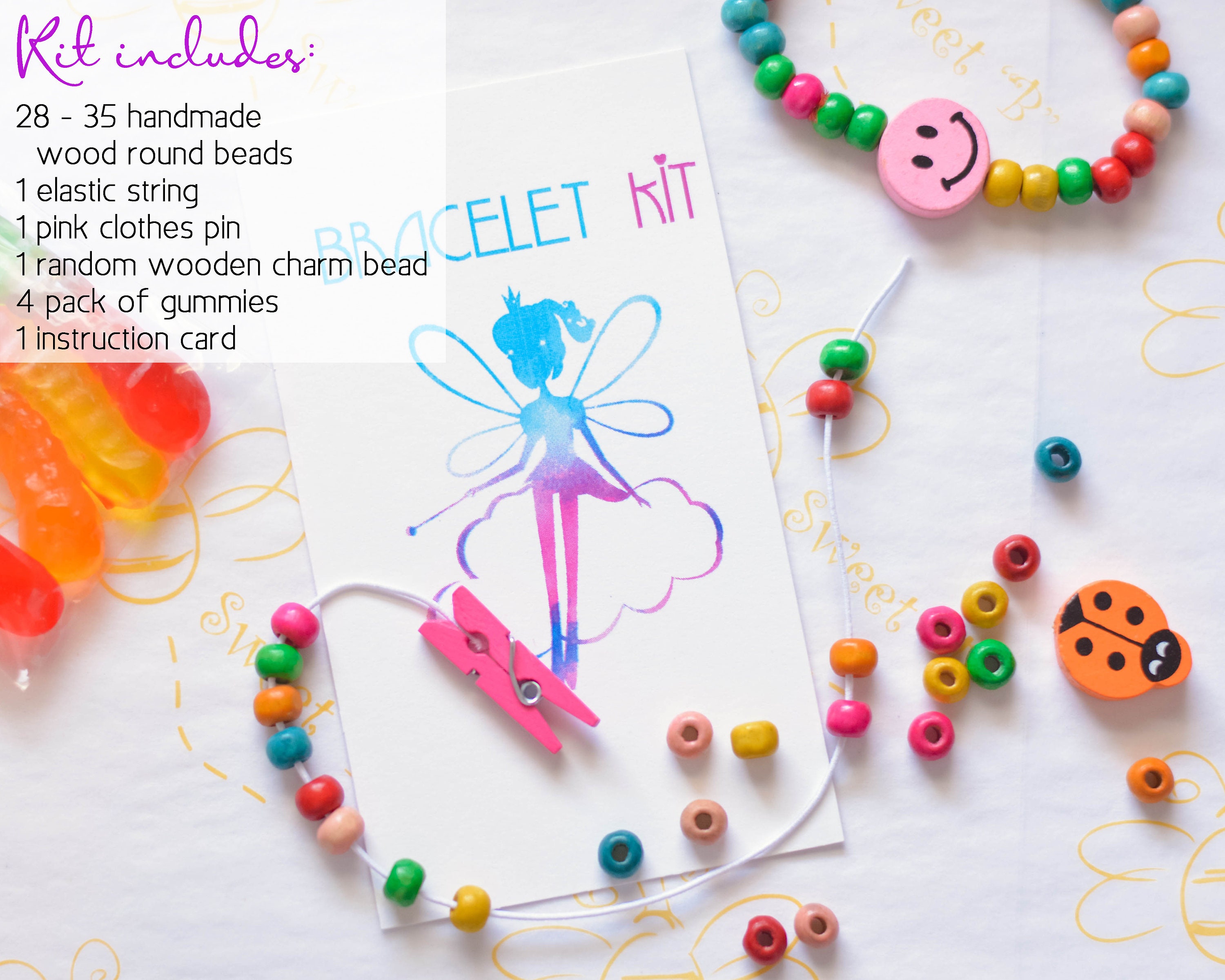 Party Favor Bracelet Craft Kit Stocking Stuffer Christmas Etsy