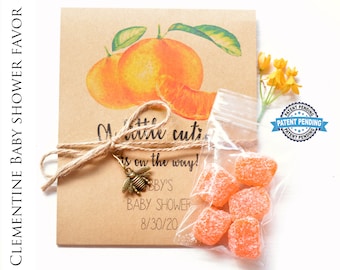 Gummy Or Wildflower Seed Cutie Baby Shower Favors, Gender Neutral Sprinkle Gift Ideas