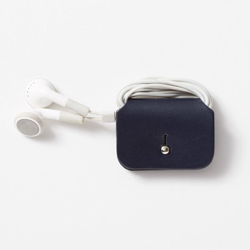 Leather Headphone Keeper Cable Tidy Headphone Organiser Etsy