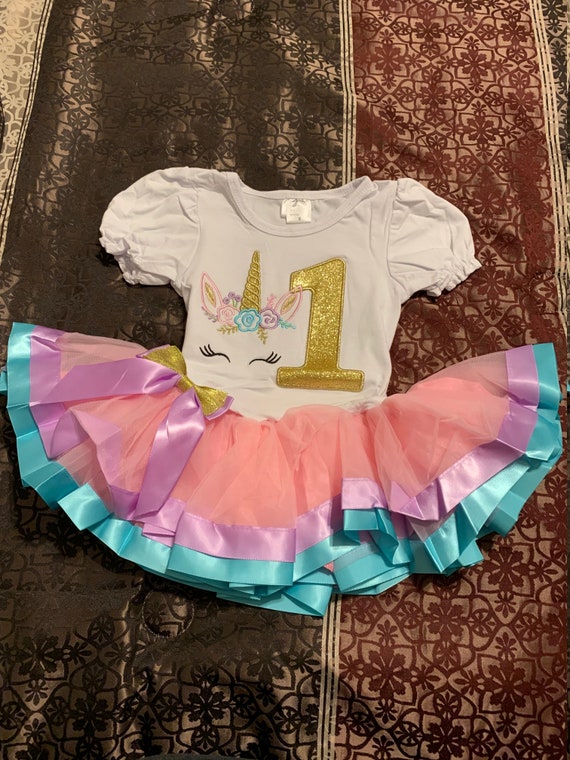 unicorn dress 1 year old