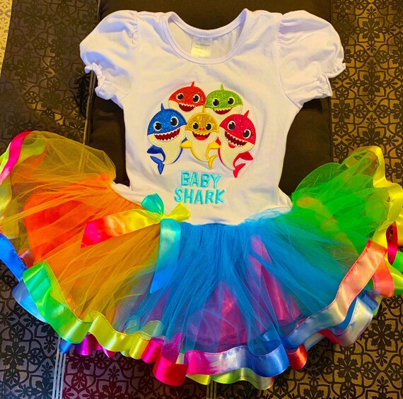 baby shark outfit for girl