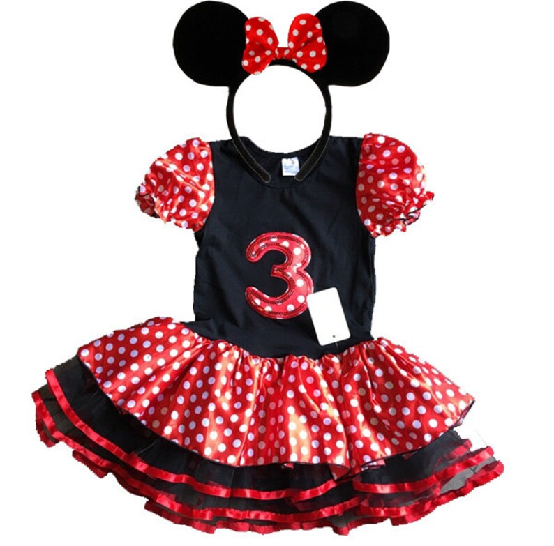 minnie mouse red dress