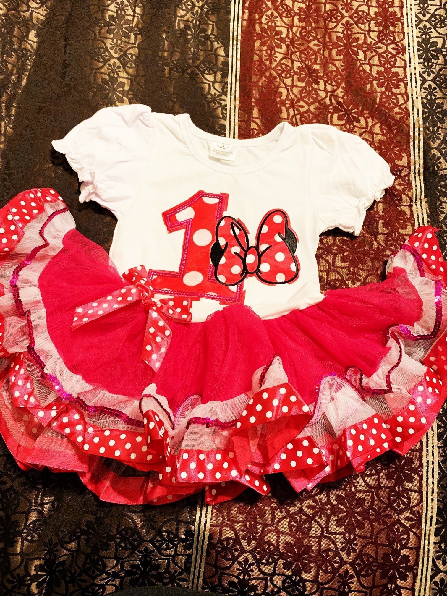 minnie mouse dresses for 1 year old