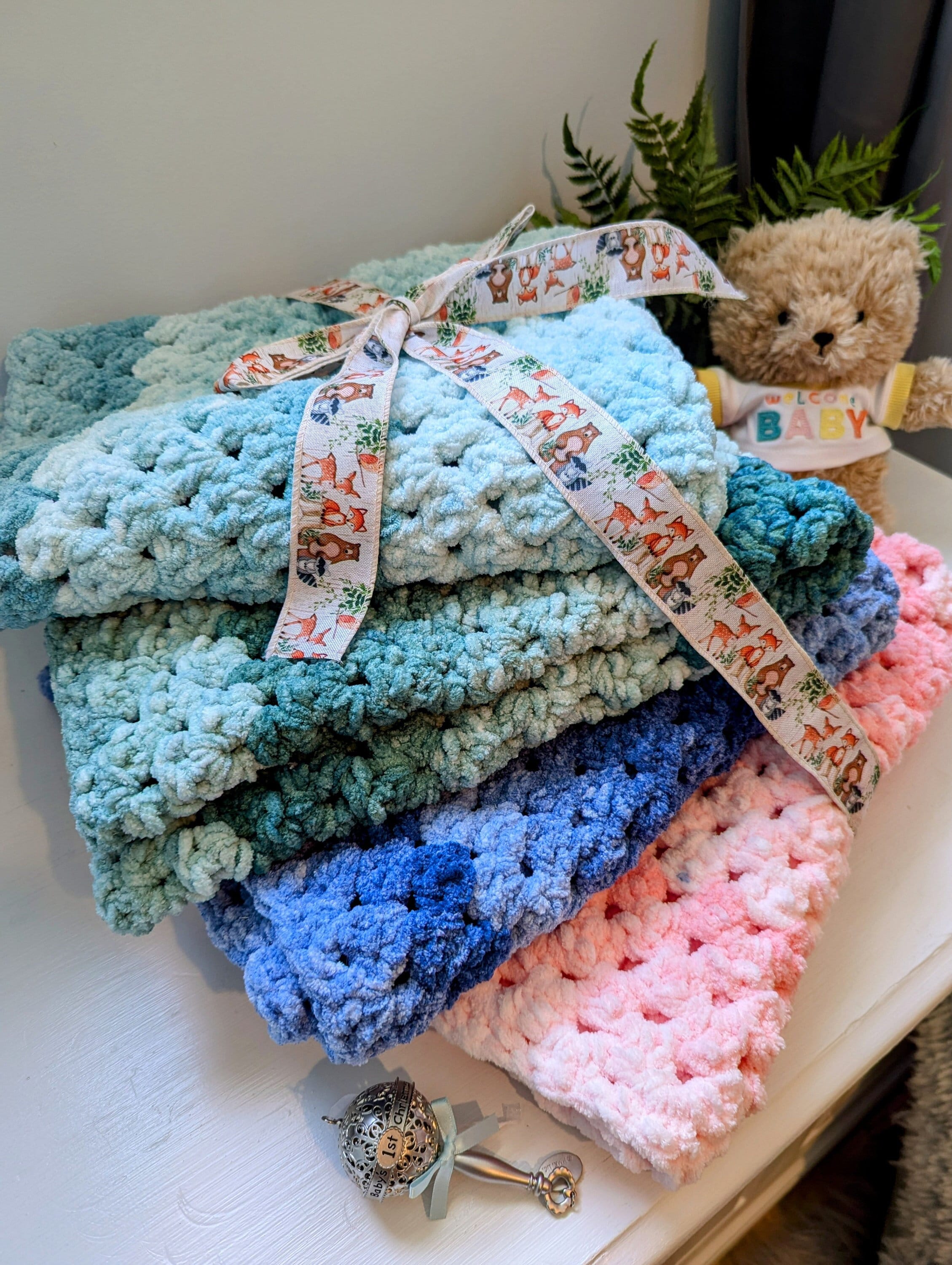 Chunky Crochet Blanket Etsy