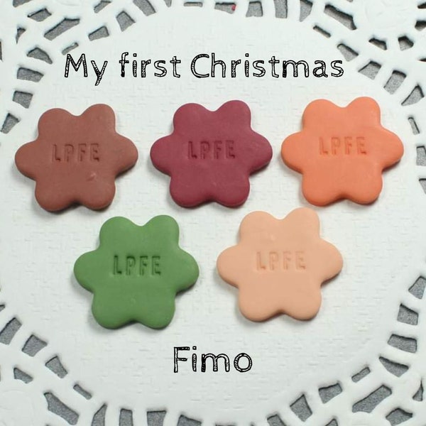 Farbrezepte für Fimo-Ton, Mein erstes Weihnachten