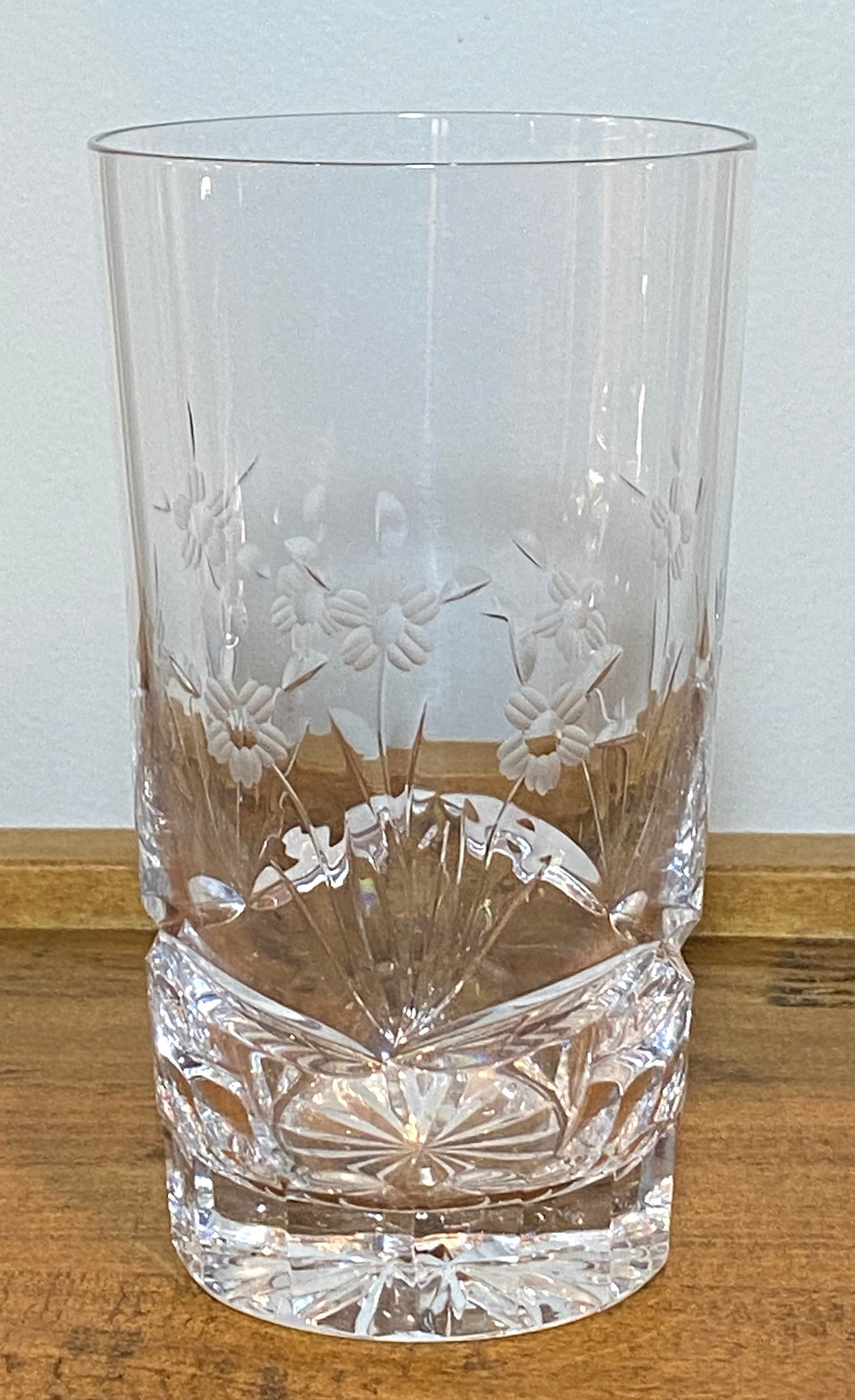 Rogaska mariano Cut Crystal Highball Glasses Tumblers Set/6 Etsy