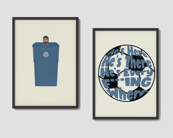 Juego de 2 cuadros decorativos / Espectáculo de fútbol / Descarga digital / Moderno, bohemio, neutro, Richmond, Believe