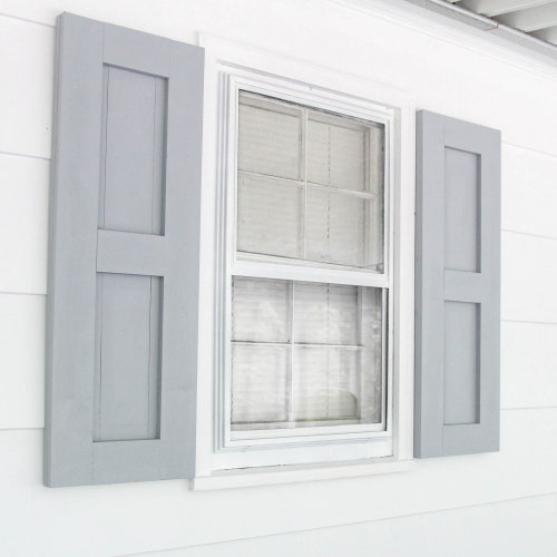 DIY Wood Shutters Printable PDF Woodworking Plans Build - Etsy