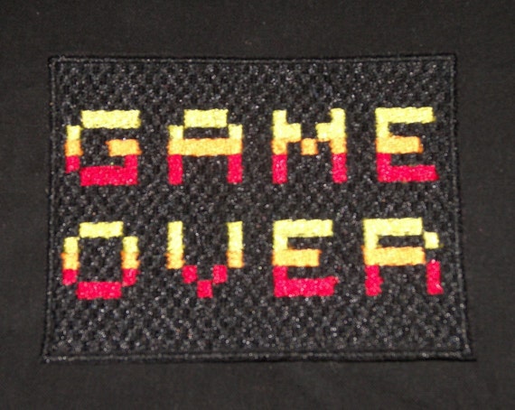 Embroidered Classic Meeple Board Gamer Bright Orange 3.5/" Patch Sew On Iron USA
