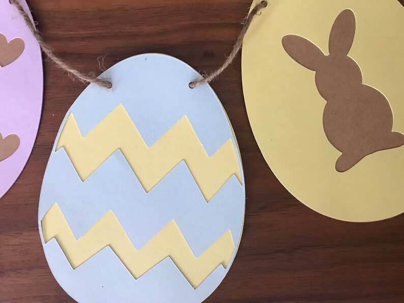 Easter Egg Garland NurseryPlayroom Decor Party Decor Holiday Decor
