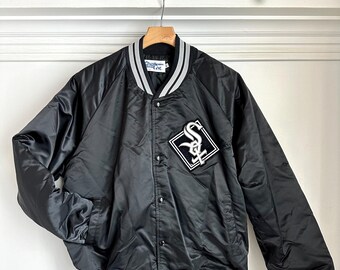 WHITE SOX ChalkLine スタジャン ホワイトソックス ビンテージ Vintage Chalk Line Chicago White Sox Satin Bomber Jacket