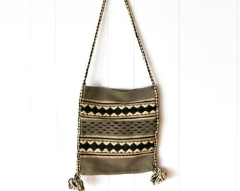 1970er Jahre Boho Schultertasche