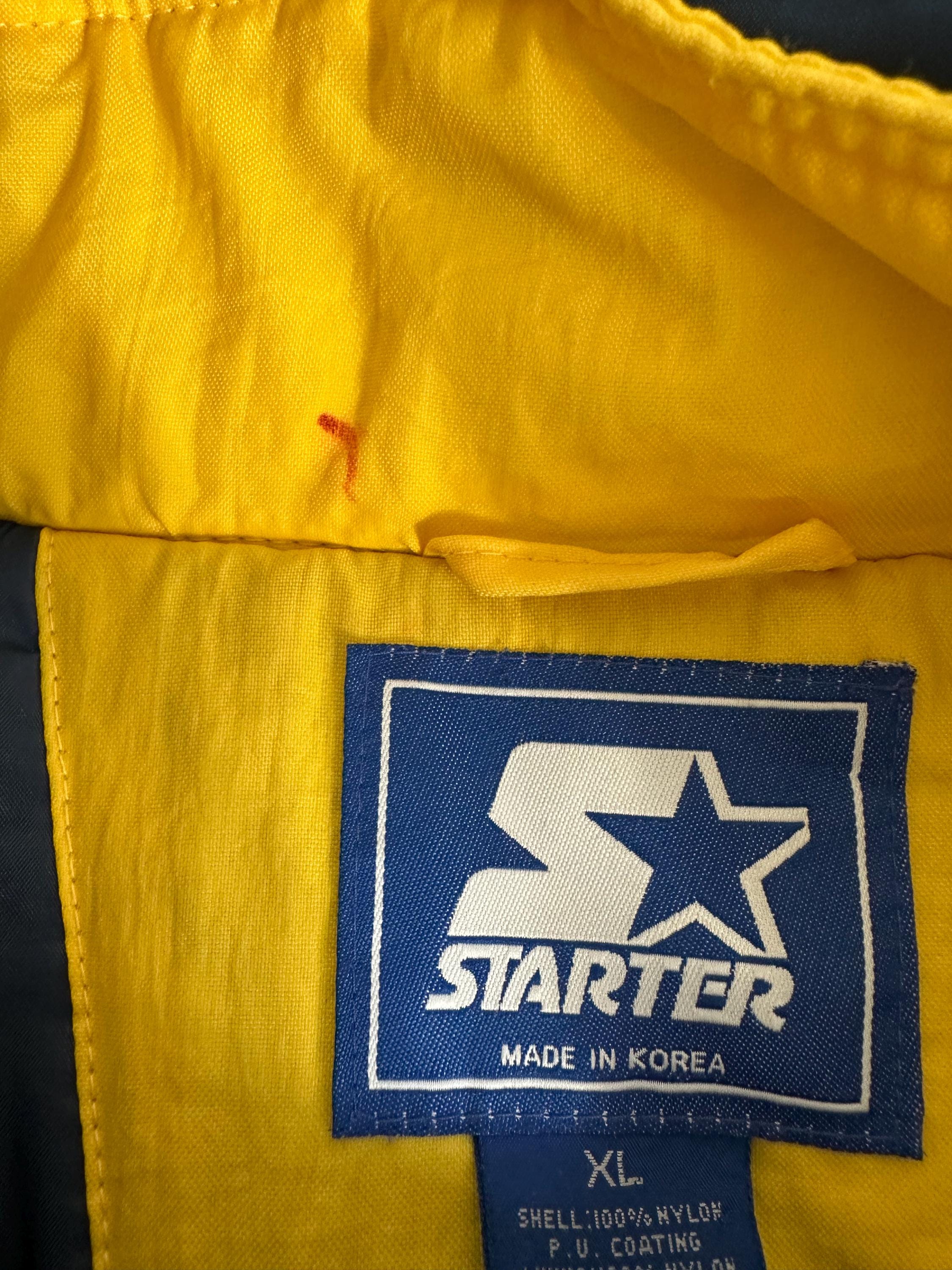 【ヴィンテージ物】 STARTER MICHIGAN XL 在庫1点 値段交渉〇 Vintage Michigan 1/2 Zip Anorak Pullover Starter Jacket - XL - Etsy