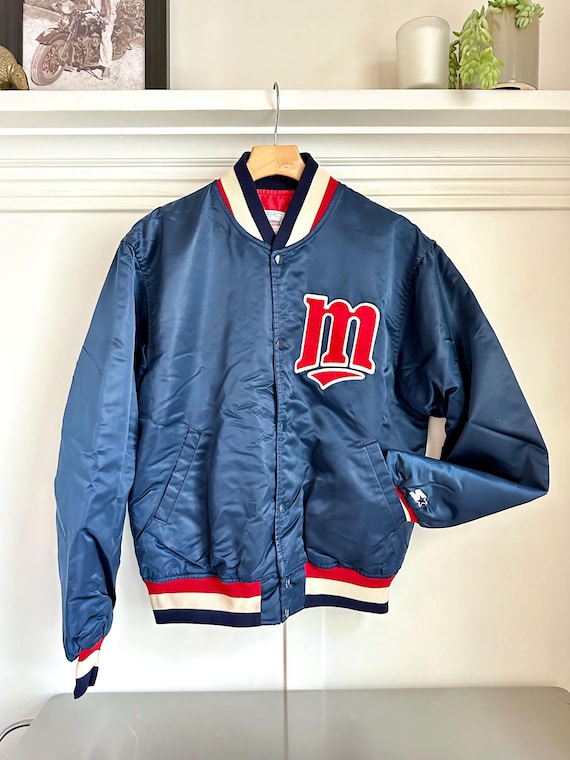 Vintage Minnesota Twins Diamond Collection Satin Starter Jacket