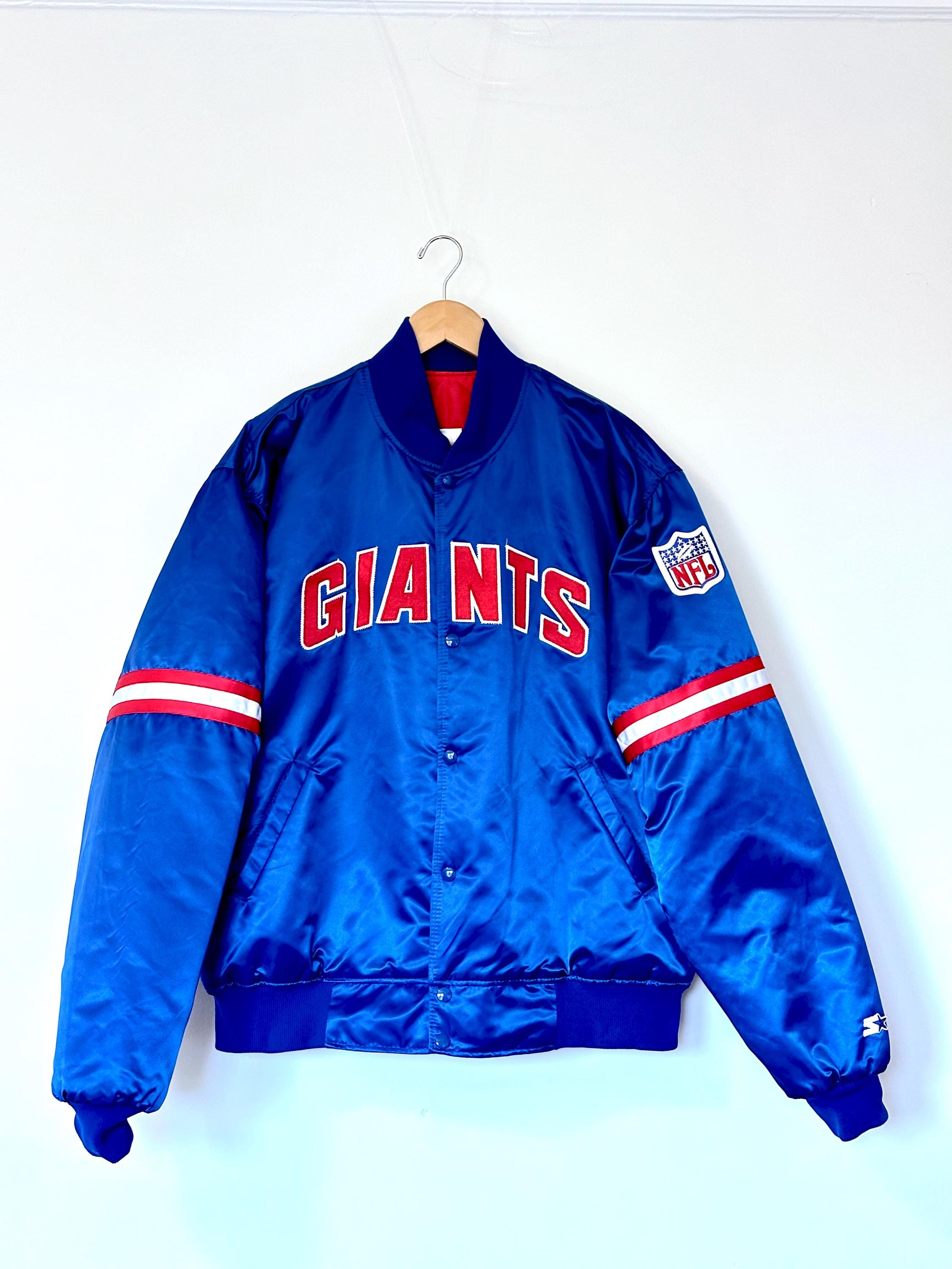 NY Giants Authentic Pro Line Starter Jacket XXL - Etsy